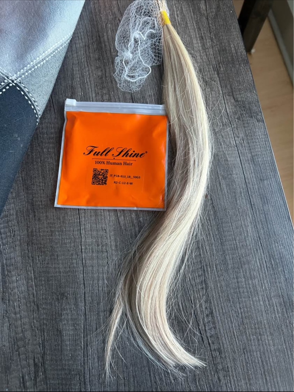 Blonde 100% Human Hair Extension -U tip